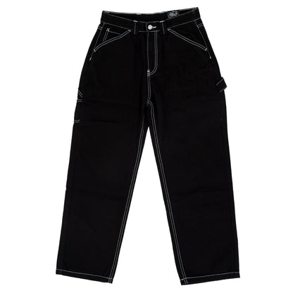 Sun Heart Carpenter Pant (Black / Yellow)