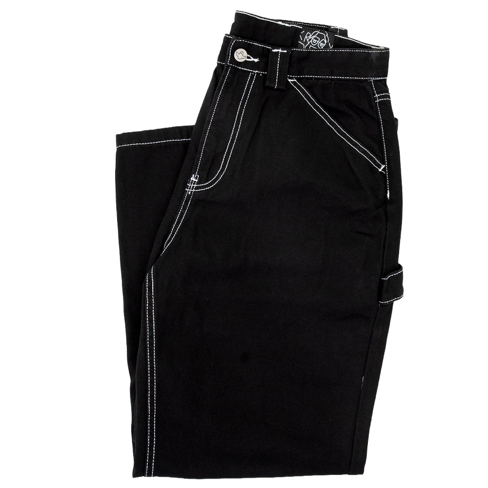 Sun Heart Carpenter Pant (Black / Yellow)