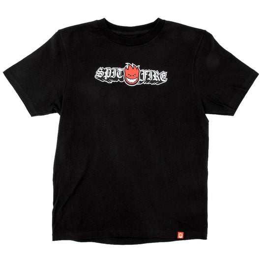 Youth Old E Drop Big Head T-Shirt (Black)