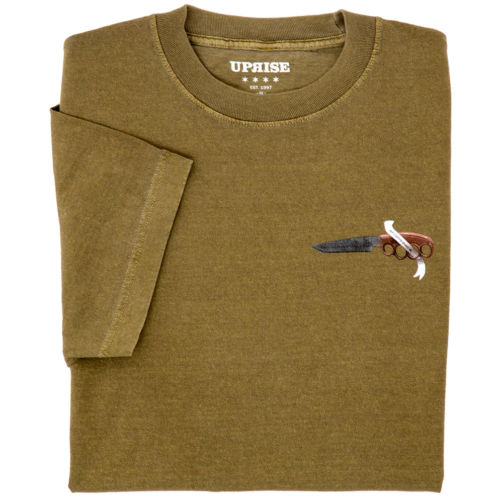 Fight Song T-shirt (Faded Army)
