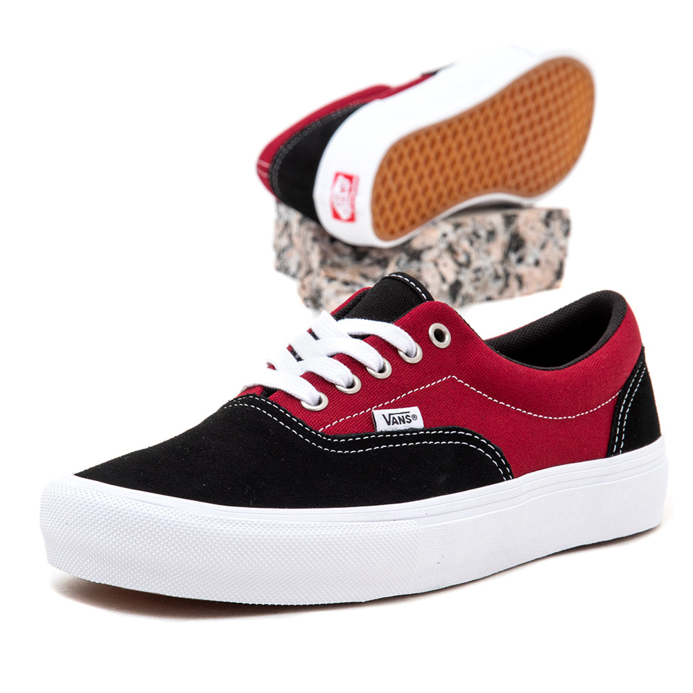 Skate Era (Black / Dark Red)