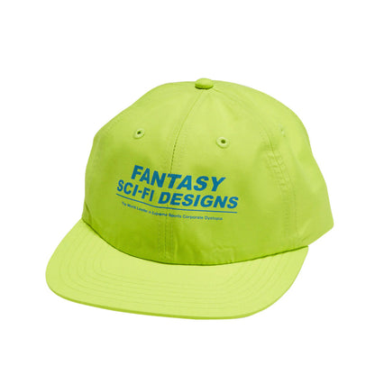 Extreme Design 6 Panel Strapback Hat (Lime)