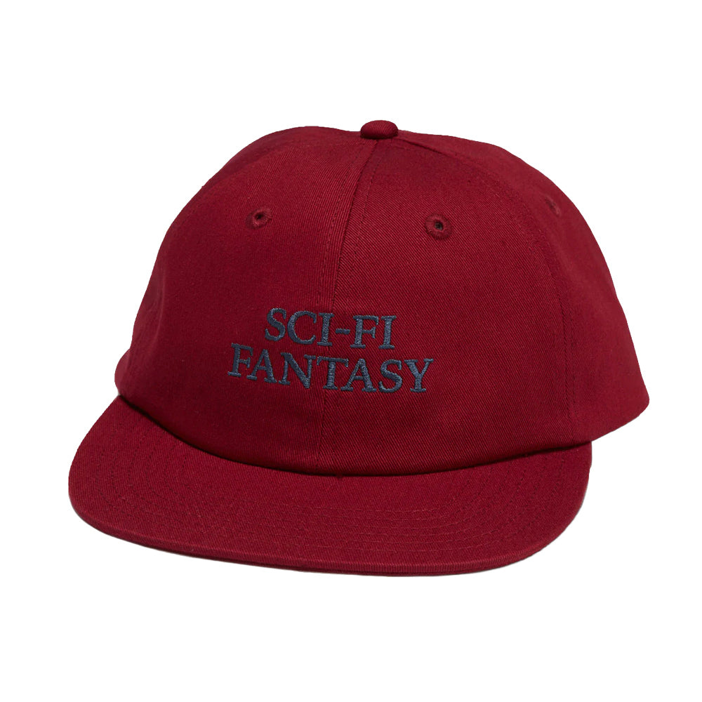 Herringbone Logo 6 Panel Snapback Hat (Red)