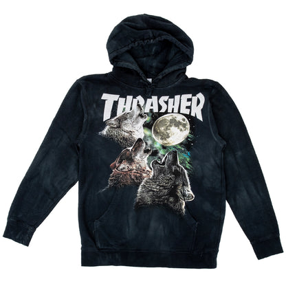 Wolves Hooded Sweatshirt (Black)