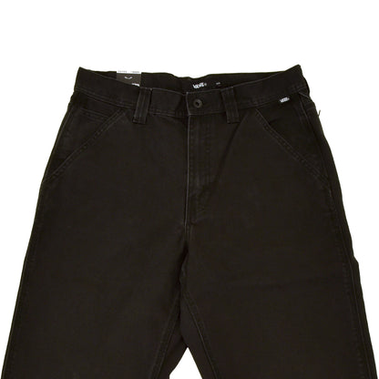 Drill Chore Loose Carpenter Pant (Black) (S)