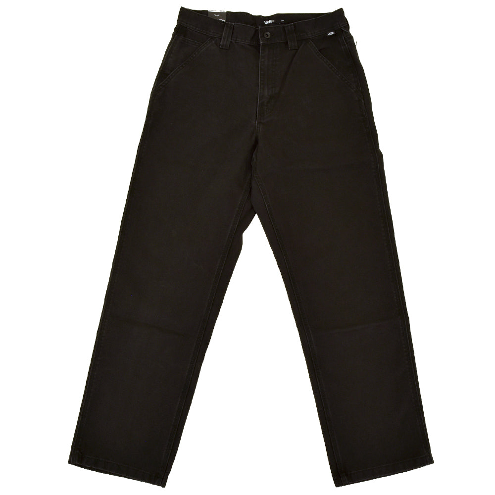 Drill Chore Loose Carpenter Pant (Black) (S)