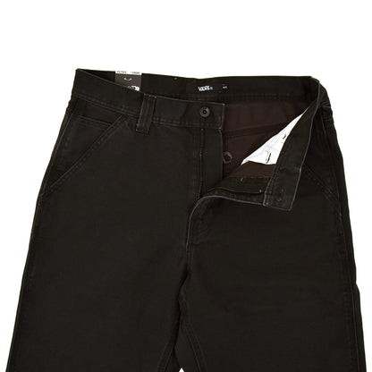 Drill Chore Loose Carpenter Pant (Black) (S)