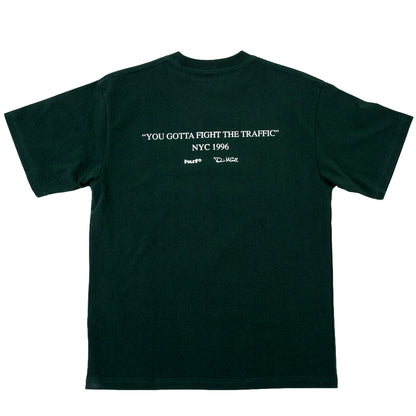 Fight The Traffic S/S T-Shirt (Forest Green)