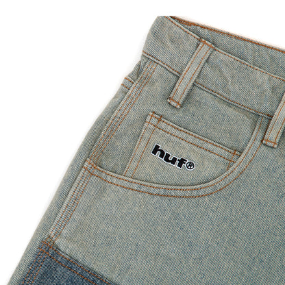 Kinda Loose Double Knee Short (Light Indigo)