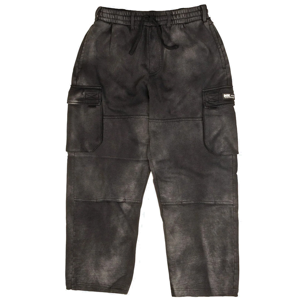 Lineage 24-7 Fleece Cargo Pant (Washed Black)