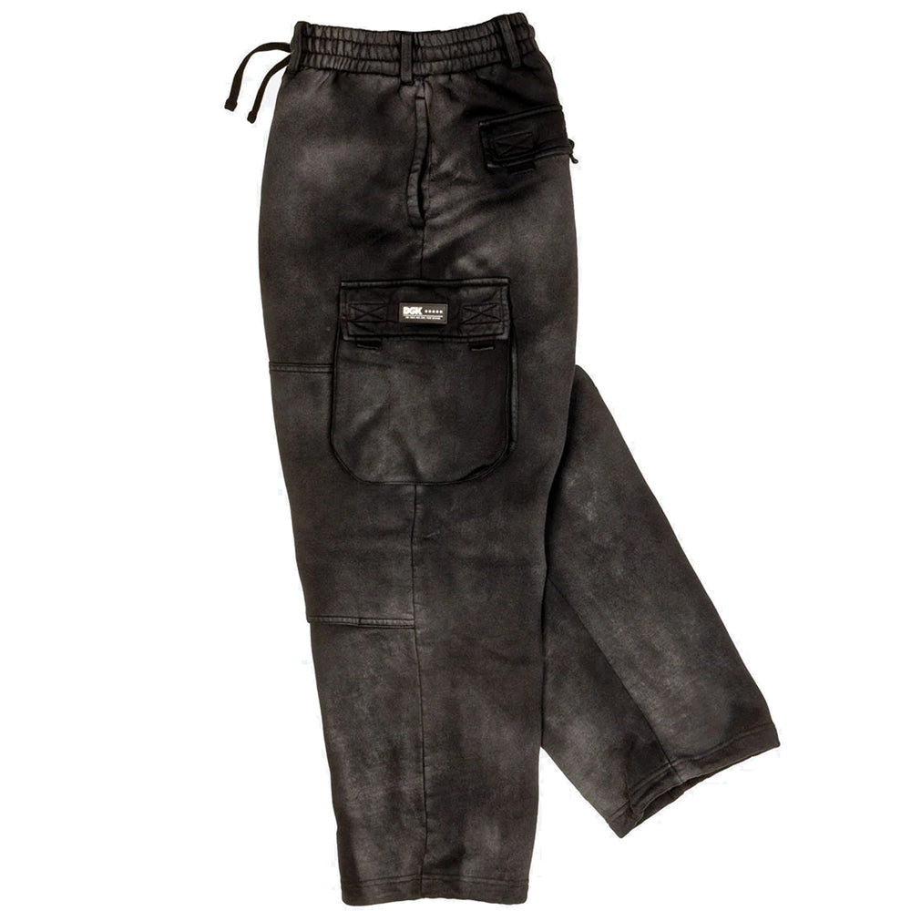 Lineage 24-7 Fleece Cargo Pant (Washed Black)