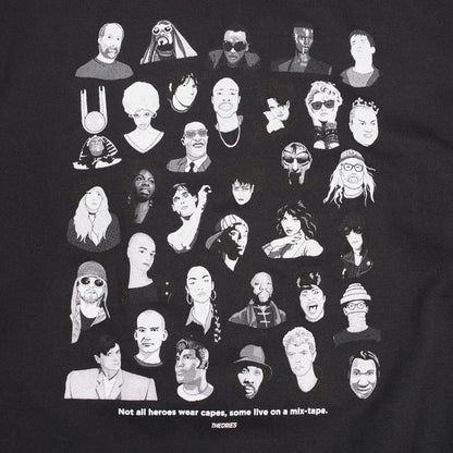 Mixtape Crewneck Sweatshirt (Black)