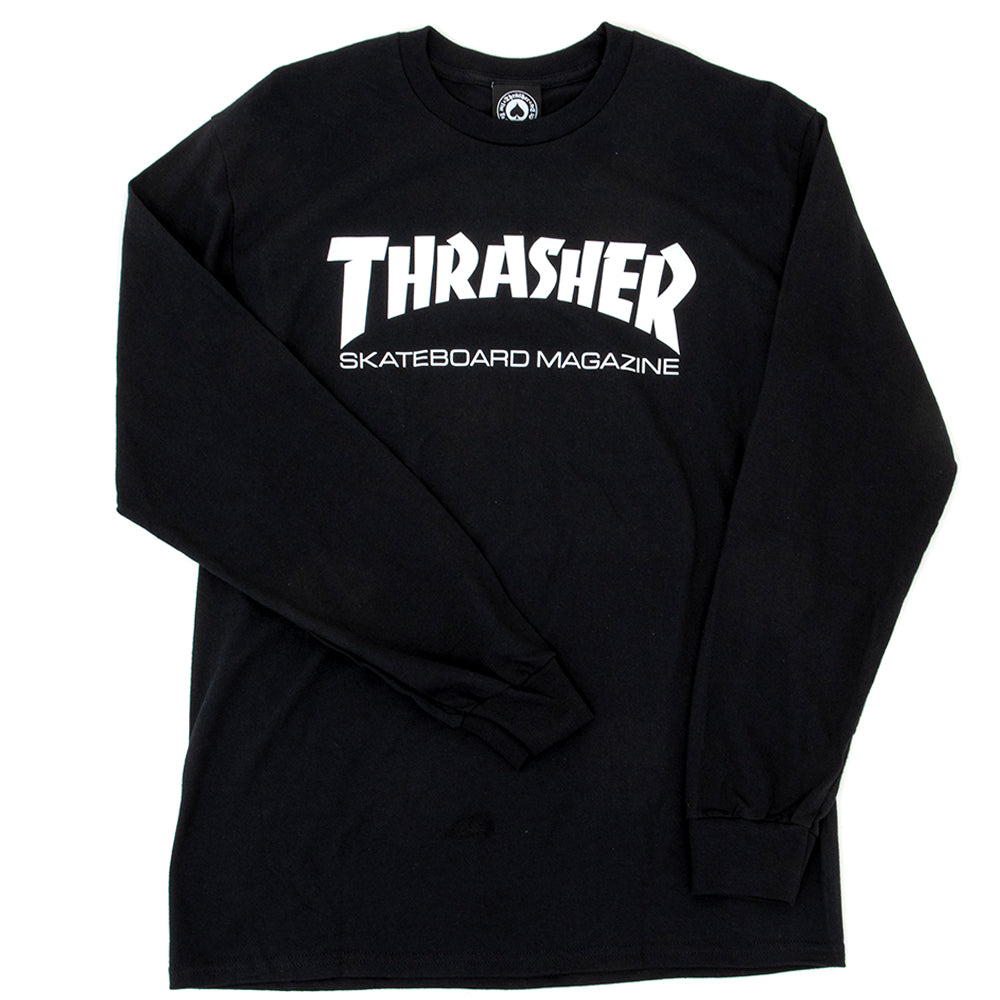Skate Mag L/S Shirt (Black)