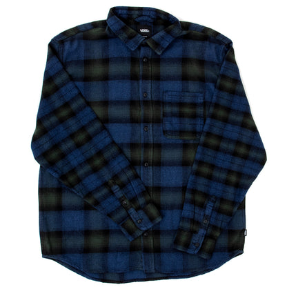 Lawson Mixed Plaid Button Up Shirt (Dress Blues)