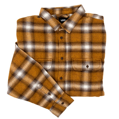 Lawson Plaid Flannel Button Up Shirt (Fuel Yellow)