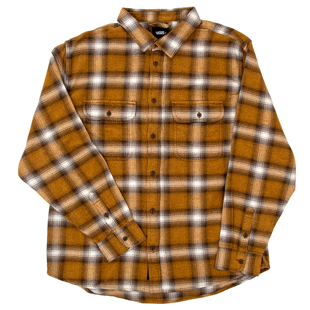 Lawson Plaid Flannel Button Up Shirt (Fuel Yellow)