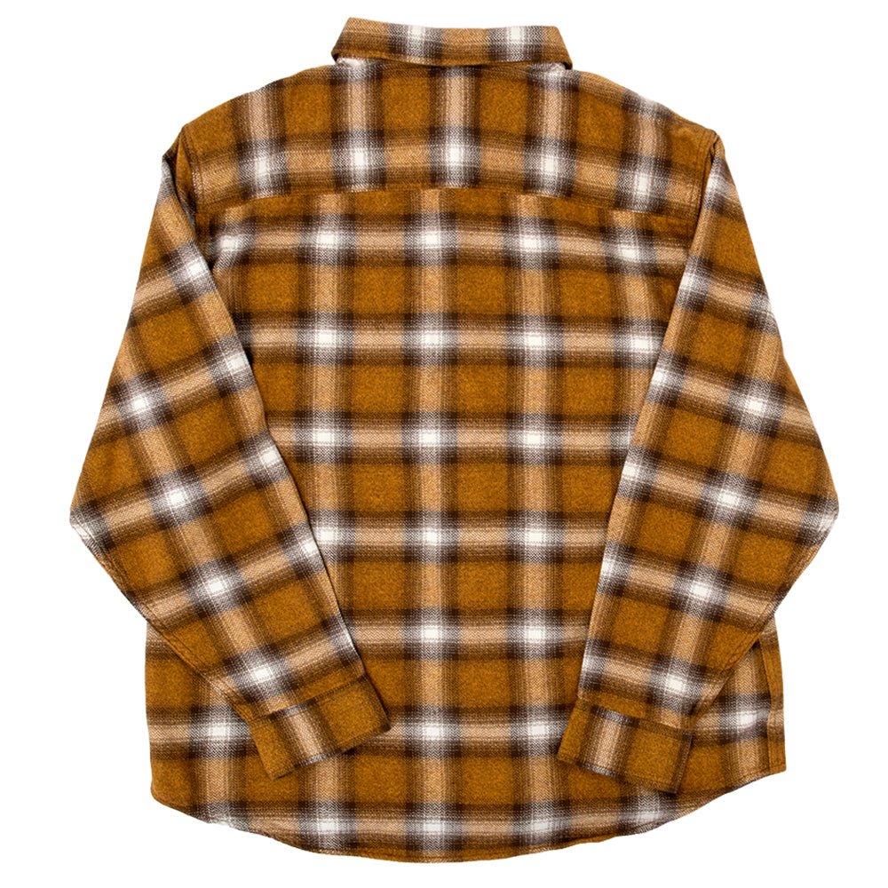 Lawson Plaid Flannel Button Up Shirt (Fuel Yellow)