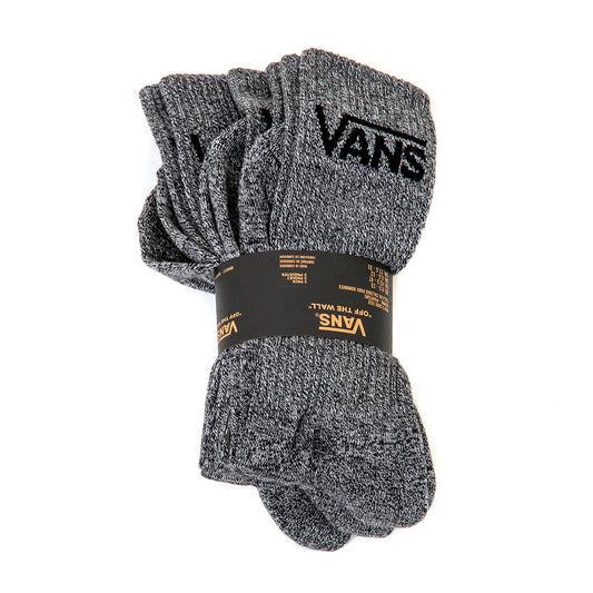Classic Crew Sock 3 Pack (Black Heat) VBU