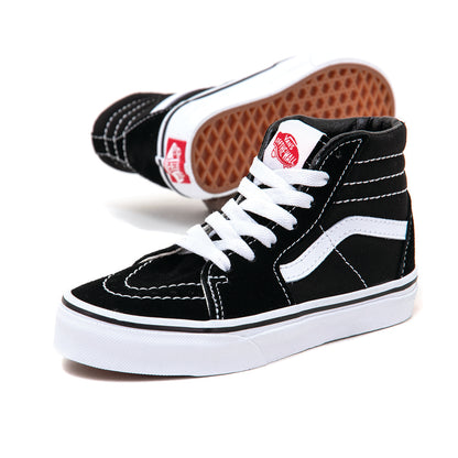 Kids Sk8-Hi (Black / True White) VBU