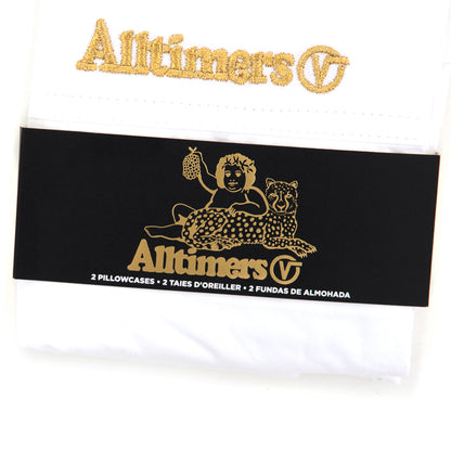x Alltimers Pillowcase Set (White) VBU (S)