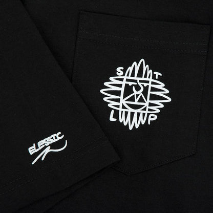 S.T.L.P Pocket T-Shirt (Black)