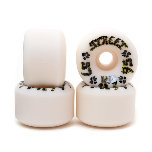 57mm K-9 80s Street - White (95a)