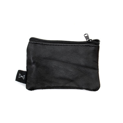 Barcy Leather Wallet (Black) (S)