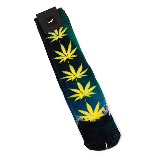 Digital Nature Plantlife Crew Sock (Green)