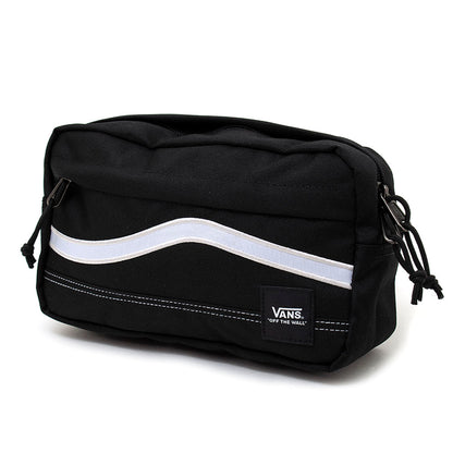Construct Cross Body Bag (Black / White) VBU