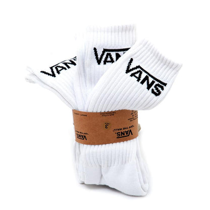Classic Crew Sock 3 Pack (White) VBU