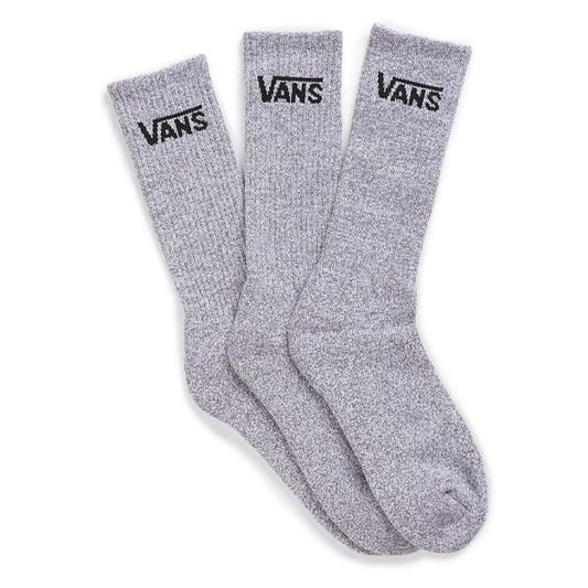 Classic Crew Sock 3 Pack (Heather Grey) VBU